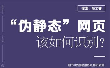 網(wǎng)站建設之您的網(wǎng)站還是“偽靜態(tài)”嘛？